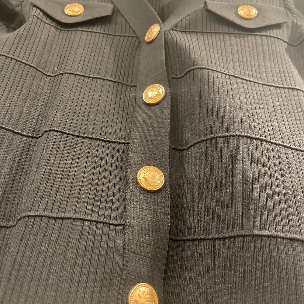 Anthropologie Maeve Collared Cardigan Sweater - Picture 7 of 12